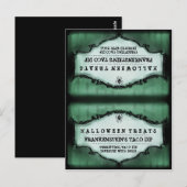 Postale Carte de tente de nourriture pour friandises d'Hal (Devant / Derrière)