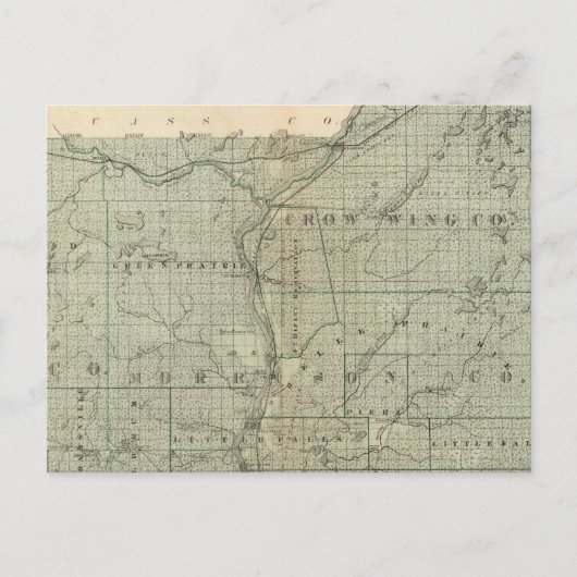 Postale Carte de Todd, Morrison, Minnesota (Devant)