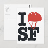 Postale Carte de transmission IhelmetSF (Devant / Derrière)