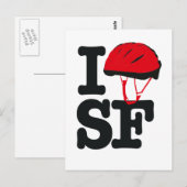 Postale carte de transmission ihelmetSF (Devant / Derrière)