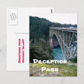 Postale Carte de tromperie (Devant / Derrière)