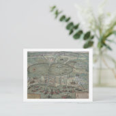 Postale Carte de Tunis, de 'Civitates Orbis Terrarum' par (Debout devant)