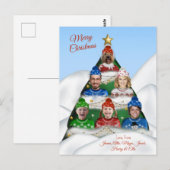 Postale Carte de vacances à plat (Devant / Derrière)