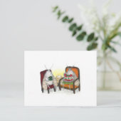 Postale Carte de vacances Sweather (Debout devant)