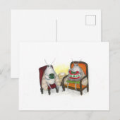 Postale Carte de vacances Sweather (Devant / Derrière)