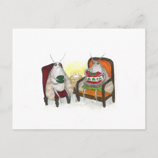 Postale Carte de vacances Sweather (Devant)