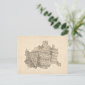 Postale Carte de Vienne Autriche Carte de Vienne (Debout devant)