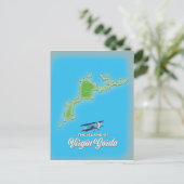 Postale Carte de Virgin Gorda (Debout devant)