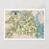 Postale Carte de Virginia Funny (Devant)