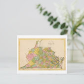 Postale Carte de Virginie 1815 (Debout devant)
