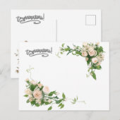 Postale carte de visite (Devant / Derrière)