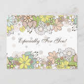 Postale Carte de visite du magasin de bons cadeaux (Dos)