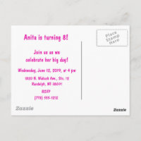 Carte de vœu d'invitation d'anniversaire #Proud2BN