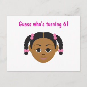 Postale Carte de vœu d'invitation d'anniversaire #Proud2BN