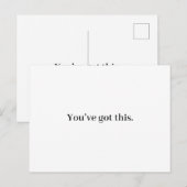 Postale Carte de voeux (Devant / Derrière)