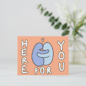 Postale Carte de voeux (Debout devant)