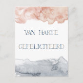 Postale Carte de voeux (10,8 cm x 14,2 cm) - Félicitations (Devant)