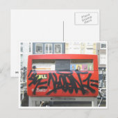 Postale Carte de voeux boîte aux lettres (Devant / Derrière)