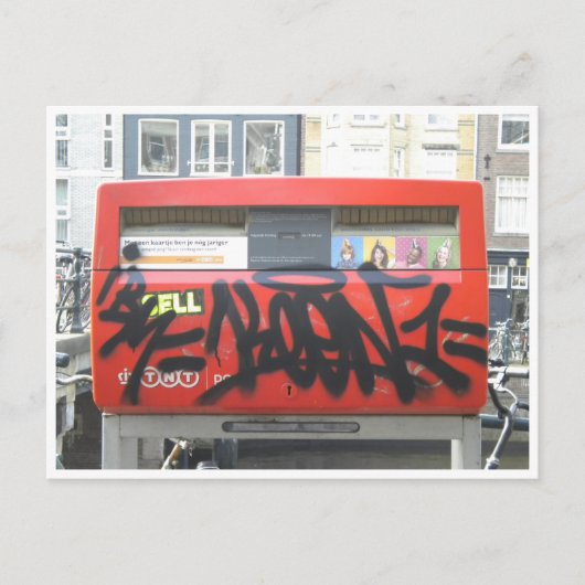 Postale Carte de voeux boîte aux lettres (Devant)