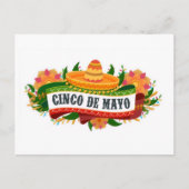 Postale Carte de voeux Cinco de Mayo ! (Devant)