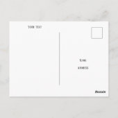 Postale Carte de voeux colorée Perth Australie (Dos)