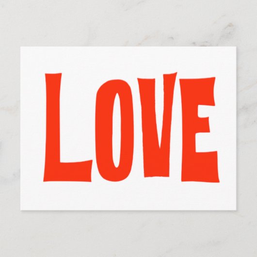 Postale Carte de voeux d'amour (Devant)