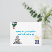 Postale Carte de voeux d'anniversaire (Debout devant)