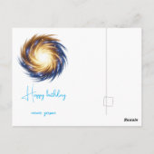 Postale Carte de voeux d'anniversaire (Dos)