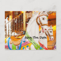 Carte de vœux d'anniversaire Save The Date
