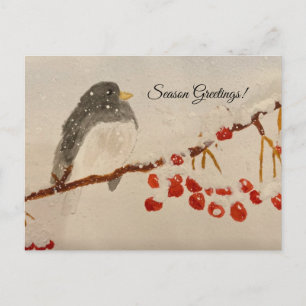 Postale Carte de vœux de fêtes