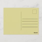 Postale Carte de vœux de l'Écriture Amour Éternel (Dos)