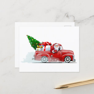 Postale Carte de vœux de Noël