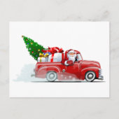 Postale Carte de vœux de Noël (Devant)