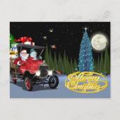 Postale Carte de voeux de Noël (Devant)