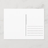 Postale Carte de vœux de Nouvel An (Dos)