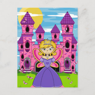 Postale Carte de voeux de Princesse Fairy