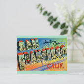 Postale Carte de voeux de San Francisco (Debout devant)
