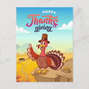Postale Carte de vœux de Thanksgiving