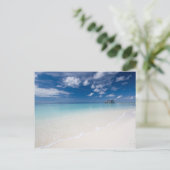 Postale Carte de voeux des vacances (Debout devant)
