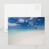 Postale Carte de voeux des vacances (Devant / Derrière)