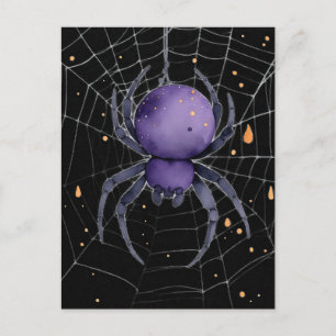 Postale Carte de vœux d'Halloween effrayante