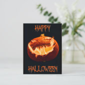 Postale Carte de vœux d'Halloween effrayante (Debout devant)
