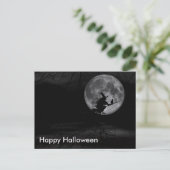 Postale Carte de vœux d'Halloween effrayante (Debout devant)