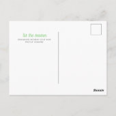 Postale Carte de voeux d'hiver pour enfants noirs illustré (Dos)