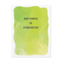 Carte de vœux Douceur est Force 