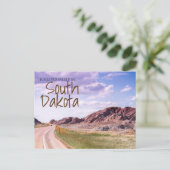 Postale Carte de vœux du Dakota du Sud (Debout devant)