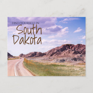 Postale Carte de vœux du Dakota du Sud