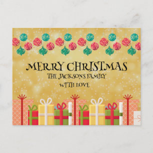 Postale Carte de vœux élégante pour toutes occasions