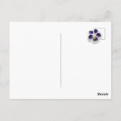 Postale Carte de voeux Floral Spring (Dos)