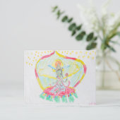 Postale Carte de voeux Green Tara (Debout devant)